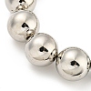 CCB Chunky Bead Ball Chain Necklaces NJEW-K261-04P-3