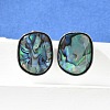 304 Stainless Steel Stud Earrings EJEW-C138-03P-3