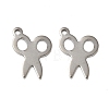 201 Stainless Steel Pendants STAS-I330-043P-1