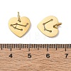 304 Stainless Steel Charms SA-CBAE491-02G-3