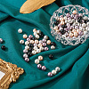 150Pcs 6 Colors Shell Pearl Beads Sets BSHE-TA00020-07-5