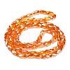 Electroplate Glass Beads Strands EGLA-P066-01A-AB10-2