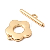 SHEGRACE Brass Toggle Clasps XGR0125G-158G-1