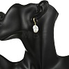 Natural Baroque Pearl Keshi Pearl Dangle Earrings for Women EJEW-JE07015-2