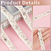 5Yards Polyester Lace Ribbons OCOR-GF0006-22-6