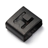 Ion Plating(IP) 304 Stainless Steel Square Slide Charms STAS-L132-04H-B-2