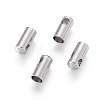 Tarnish Resistant 304 Stainless Steel Cord Ends STAS-K190-01F-P-1