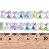 Transparency Glass Beads Strands GLAA-T025-03A-01-4