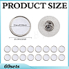 DIY Sublimation Blank Brooch Pin Making Kit DIY-WH0591-619A-2