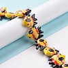 Handmade Porcelain Beads X1-PORC-G002-54A-4