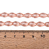 Transparent Glass Beads Strands GLAA-N071-01A-A04-4