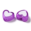Heart Acrylic Beads TACR-S117-04A-2