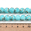 Baking Paint Glass Beads X1-DGLA-N010-10mm-03-4
