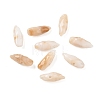 Two Tone Imitation Gemstone Style Acrylic Beads AC-CBA6852-01K-2