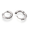 201 Stainless Steel Huggie Hoop Earrings STAS-S079-162A-3