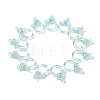 Transparent Plastic Lobster CLaw Clasps KY-H005-A02-1