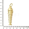 Rack Plating Brass Pendants KK-M309-37B-G-3
