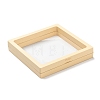 Square Transparent PE Thin Film Suspension Jewelry Display Box CON-D009-01C-01-2