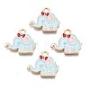 Alloy Enamel Pendants ENAM-N048-007A-4