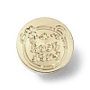 Good Luck Wax Seal Brass Stamp Heads AJEW-M038-01A-G-2