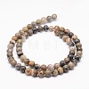 Natural Jasper Bead Strands G-K153-B24-8mm-2