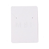 Rectangle Paper Necklace Display Cards CDIS-C004-05A-2