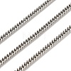 316 Surgical Stainless Steel Cuban Link Chains CHS-B010-01C-P-1