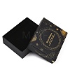 Gold Stamping Planet Cardboard Jewelry Packaging Boxes CON-T002-01E-2