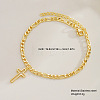 Hollow Cross Alloy Charm Bracelets WG9D531-01-2