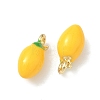 Alloy Enamel Pendants FIND-G108-03A-G-2