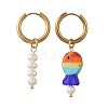 202 Stainless Steel Hoop Earrings EJEW-JE07422-4