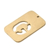 304 Stainless Steel Pendants STAS-D200-01G-G-2