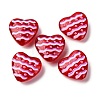 Glass Enamel Beads GLAA-Q125-01A-04-1