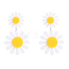 Bohemian Acrylic Dangle Stud Earrings WG25006-02-1