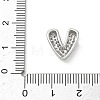 Brass Micro Pave Cubic Zirconia Pendants KK-A300-02P-V-3