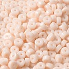 Opaque Colours Glass Seed Beads SEED-E001-P3x6mm-04-3