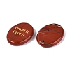 Natural Red Jasper Pendants G-N365-02B-2