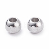 Textured 304 Stainless Steel Beads STAS-P306-01C-P-2