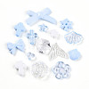 Transparent & Opaque Acrylic Beads TACR-T028-26D-2