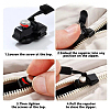 10 Sets Plastic & Nylon & Alloy Universal Zipper Repair Kit FIND-HY0005-33-3