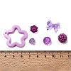 Opaque & Transparent Acrylic Beads SACR-XCP0001-06D-3