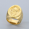 Hip-hop Style 304 Stainless Steel Finger Rings for Men FS-WG74A00-09-1