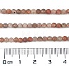 Natural Sunstone Beads Strands G-L597-C01-01-4