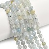 Natural Aquamarine Beads Strands G-L642-F05-6mm-1