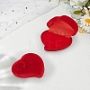 2Pcs Velvet Organizer Ring Boxes CON-LP0001-82-1
