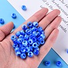 Acrylic European Beads MACR-S375-002B-02-5