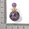 Natural Amethyst Perfume Bottle Pendants GG-CBA7610-02G-04-3