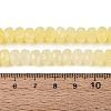Imitation Jade Crackle Glass Beads Strands GLAA-N068-01A-A06-5