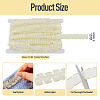 10M Double Layer Polyester Lace Ribbon OCOR-TA0004-14H-4