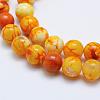 Natural Crackle Agate Beads Strands G-K203-88-8mm-3